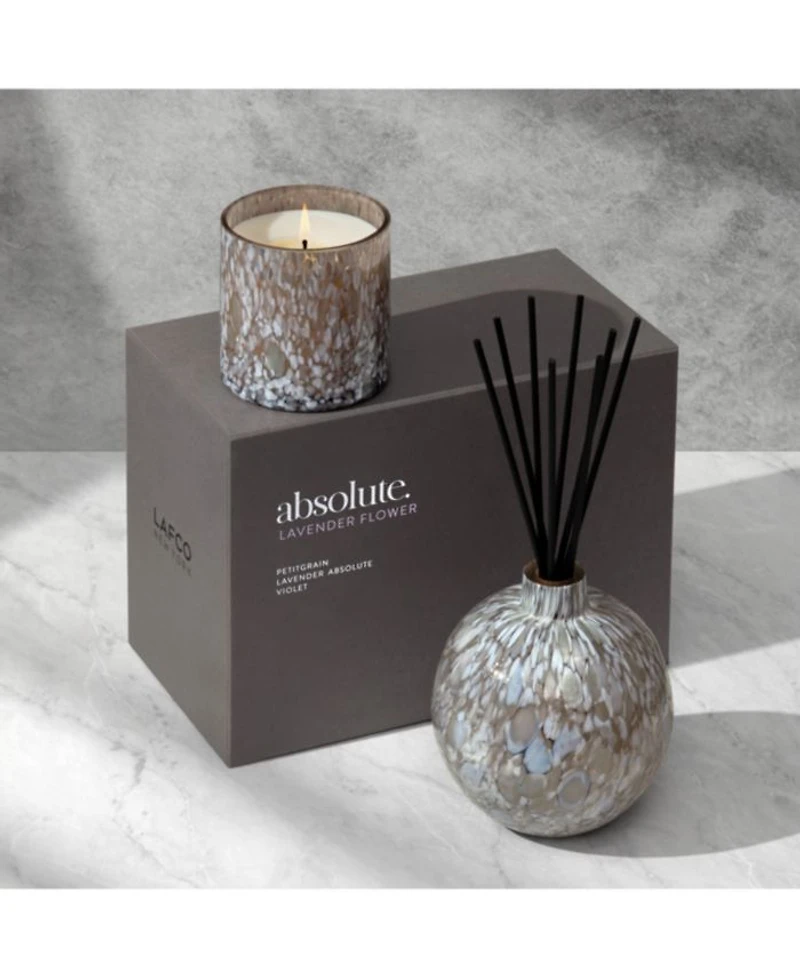 Lavender Flower Absolute Signature Candle, 15.5 oz.