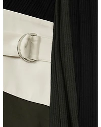 Emilina Knit Woven Midi Dress