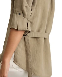 Dinah Woven Button Front Shirt
