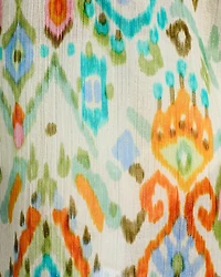 Ikat Caftan Swim Cover-Up
