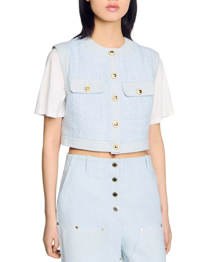 Decorative Tweed Jacket