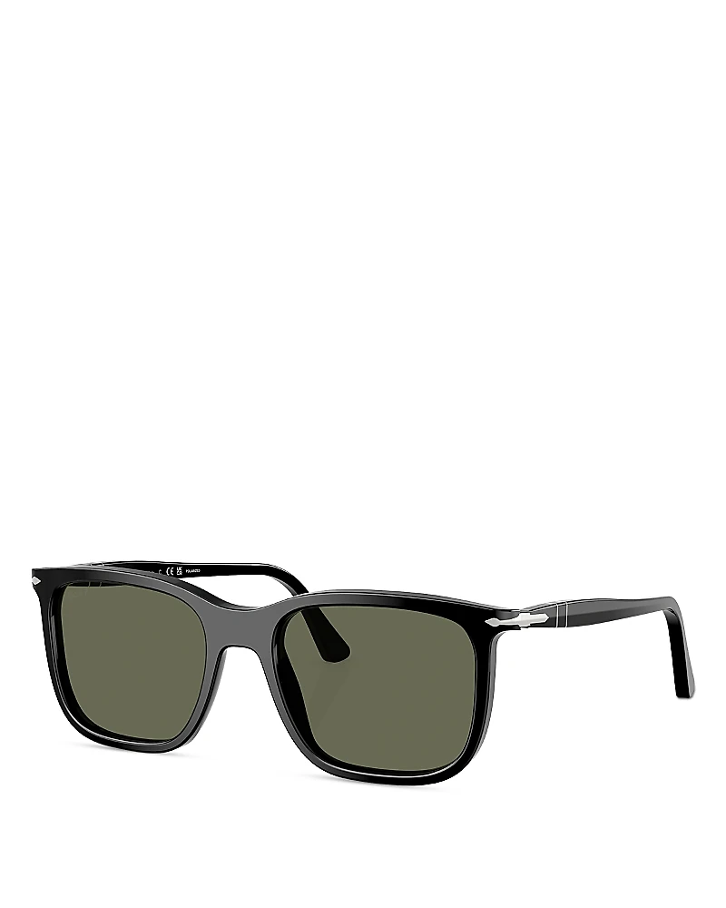 Persol Renzo Rectangular Sunglasses, 56mm