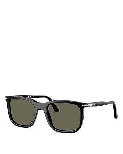 Persol Renzo Rectangular Sunglasses, 56mm