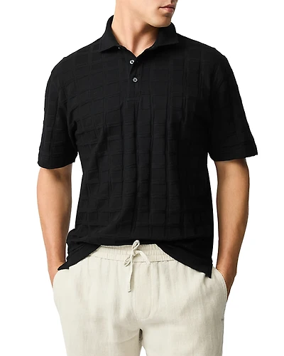 Rodd & Gunn Rosskeen Jacquard Regular Fit Polo Shirt