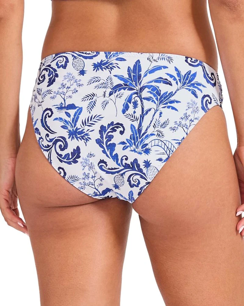 Terrazzo Tile Reversible Hipster Bikini Bottom