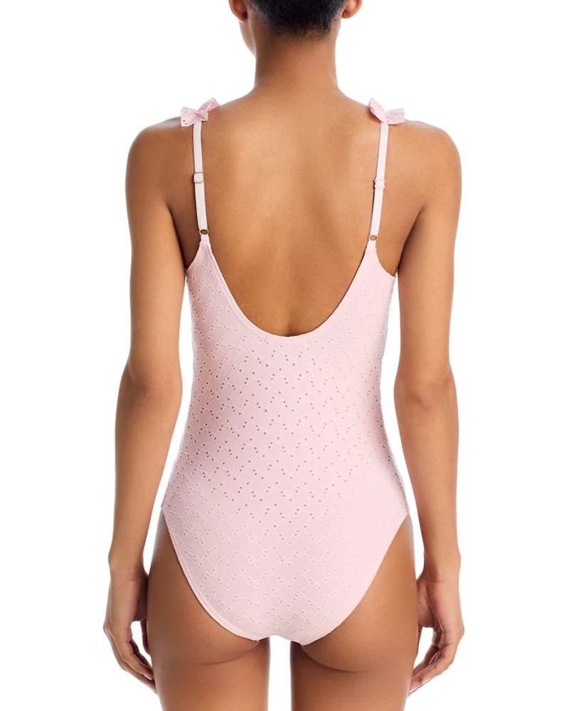 Ruffle Strap One Piece Swimsuit - Exclusive