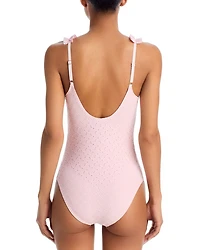 Ruffle Strap One Piece Swimsuit - Exclusive