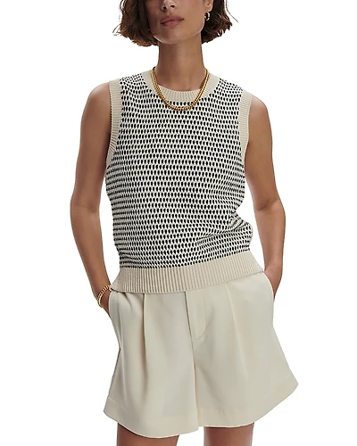 Varley Knowles Textured Knit Top