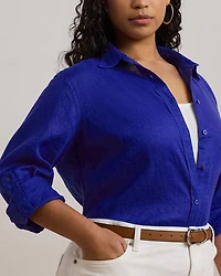 Relaxed Fit Linen Shirt
