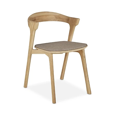 Ethnicraft Bok Dining Chair, Oak with Warm Gray