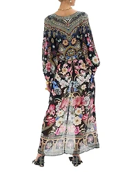 Silk Swim Cover-Up Kaftan