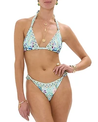 Soft Tie Triangle Bikini Top