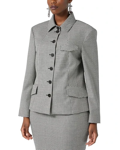 1A Uscita Teglia Houndstooth Jacket