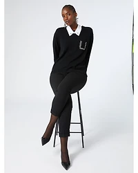Uscita Talento Removable Collar Sweater