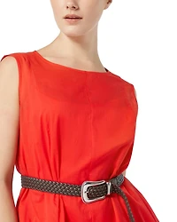 2A Uscita Corvino Voile Flared Dress