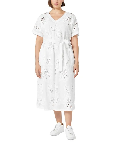 Voyage 2A Uscita Micaela Floral Embroidered Dress