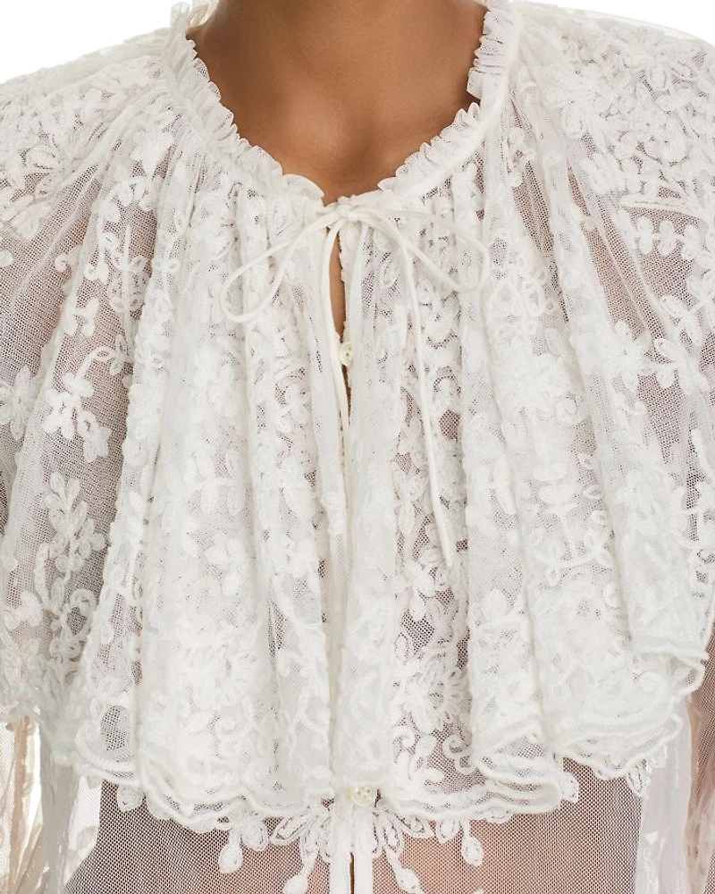 Marja Capelet Blouse