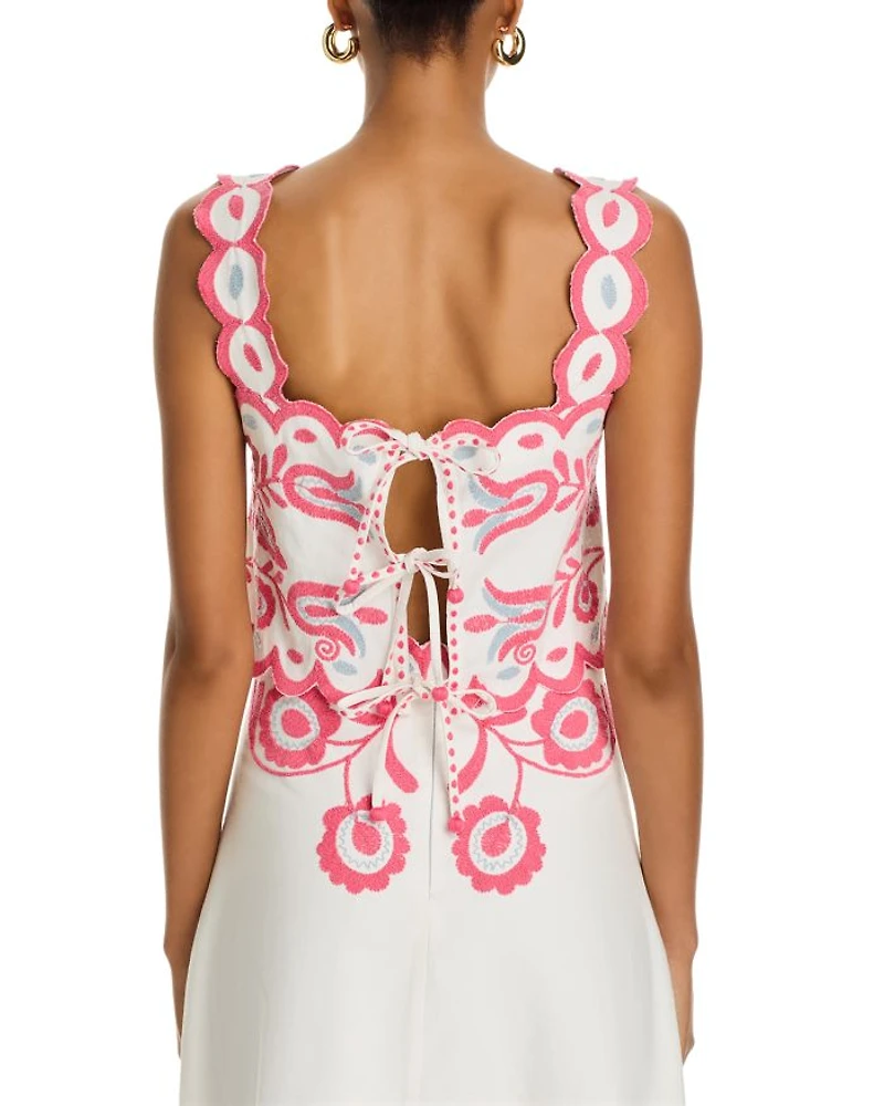 Eevi Embroidered Top