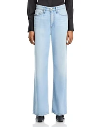 Logan Featherweight Mid Rise Wide Leg Jeans Greenport