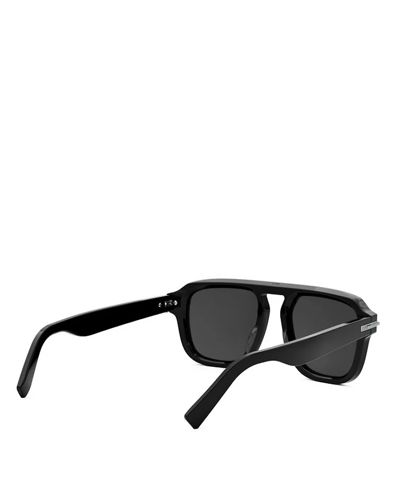 DiorBlackSuit S15I Rectangular Sunglasses, 52mm