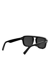 DiorBlackSuit S15I Rectangular Sunglasses, 52mm