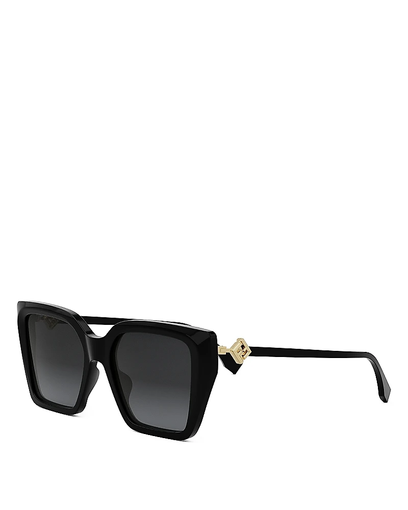 Fendi Ff Diamonds Square Sunglasses, 54mm