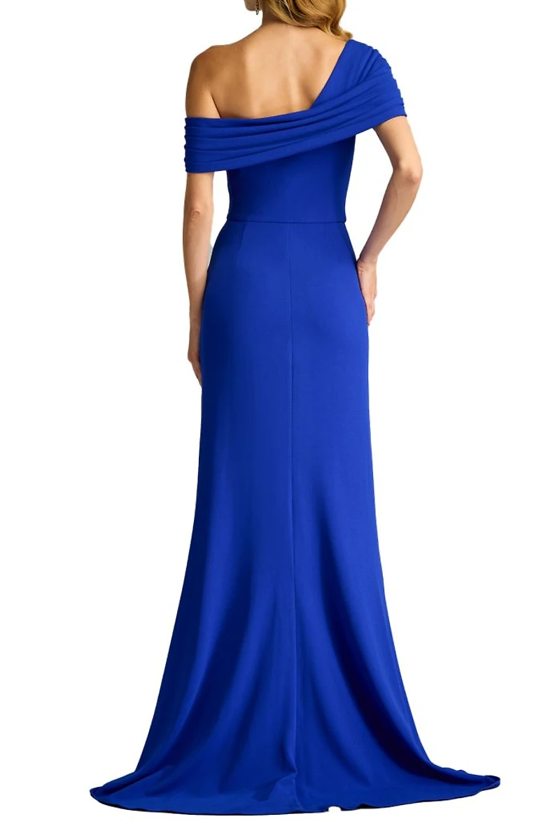 Drea Waterfall Flounce Gown