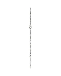 Sterling Silver JH Essentials Diamond Circle Pendant Necklace, 16-18"