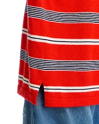 Cashmere Striped Rugby Shirt