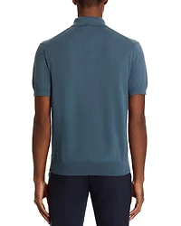 Pointelle Short Sleeve Sweater Polo - Exclusive