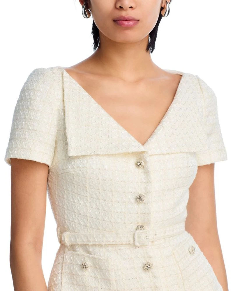 Boucle Tailored Gown