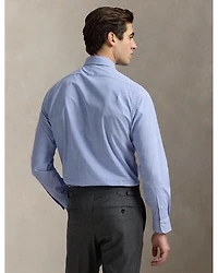 Cotton Classic Fit Long Sleeve Poplin Shirt