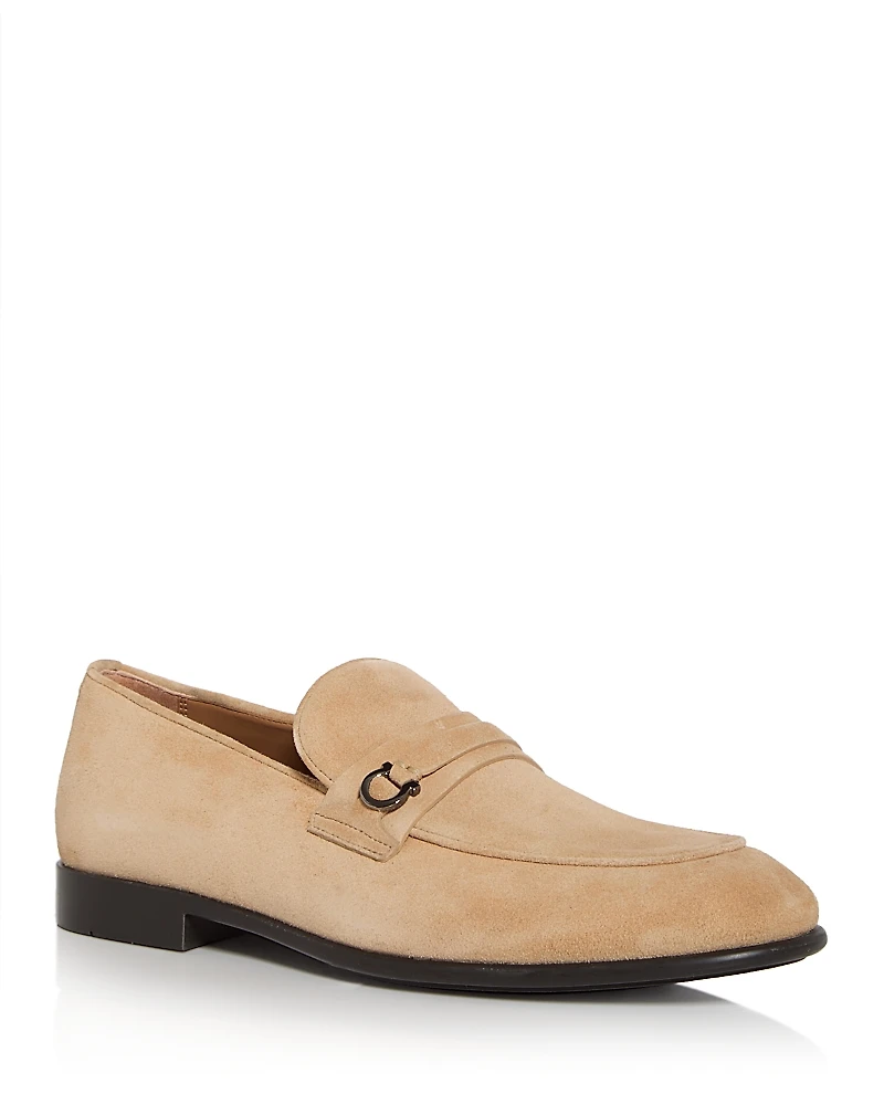 Ferragamo Men's Desio Suede Loafers
