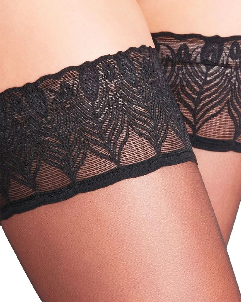 Lunelle 8 Sheer Stay-Up Thigh-Highs