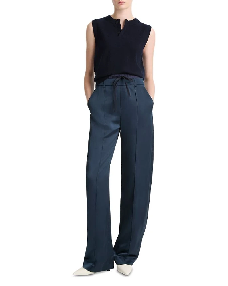 Henley Sleeveless Sweater