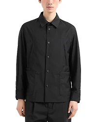 Emporio Armani Regular Fit Wool Shirt Jacket
