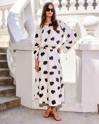 Lexi Printed Midi Skirt