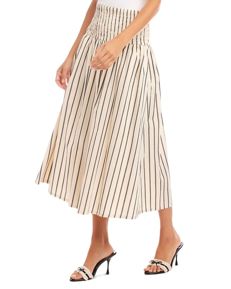 Rhea Striped Skirt