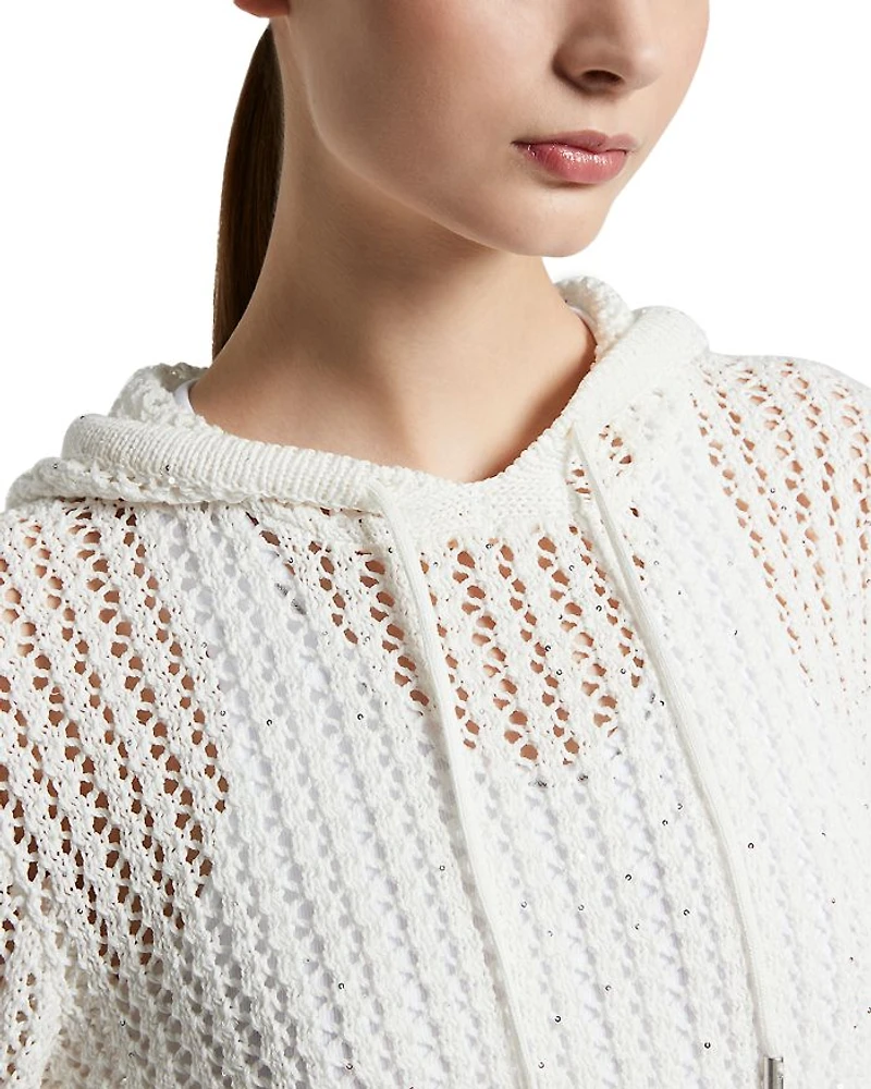 Hooded Knit Sweater