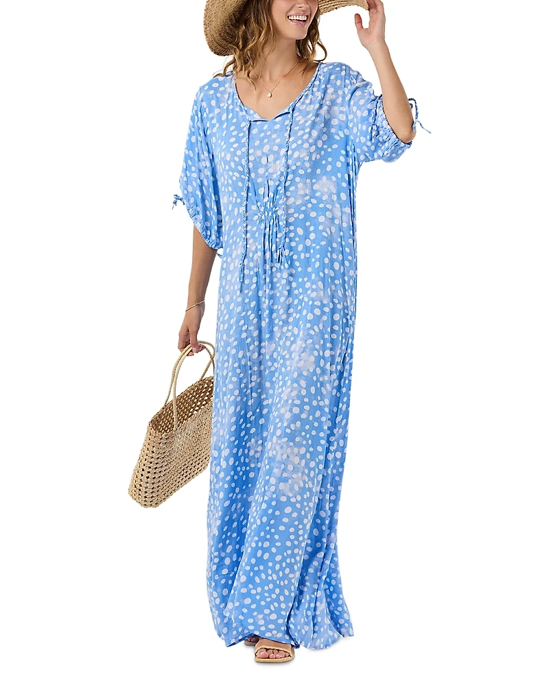 Tiare Hawaii Todos Santos Maxi Dress Swim Cover-Up