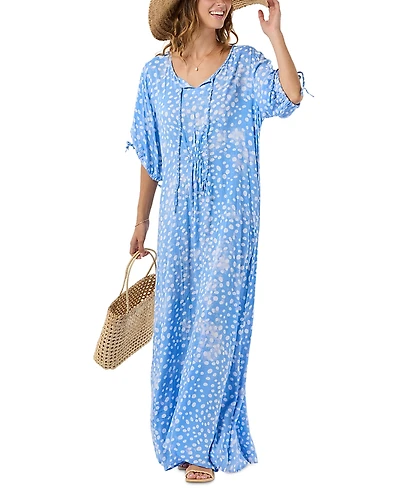 Tiare Hawaii Todos Santos Maxi Dress Swim Cover-Up