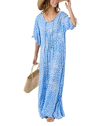 Tiare Hawaii Todos Santos Maxi Dress Swim Cover-Up