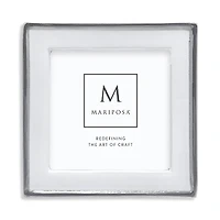 Mariposa Signature White Picture Frame, 4 x 4