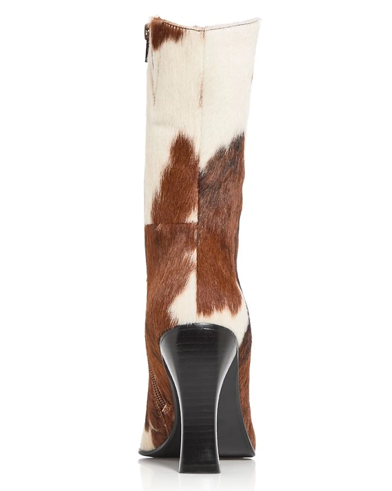 Women's Bold Calf Hair Boots