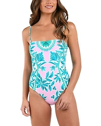 Opulent Bandeau One Piece Swimsuit