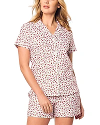 Petite Plume Petite Florals Twill Short Sleeve Short Set