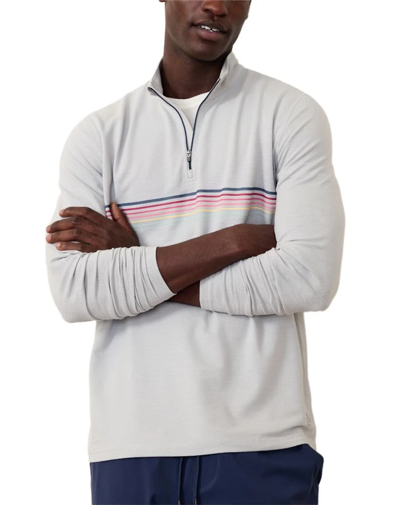 Midweight Air Quarter Zip Tee