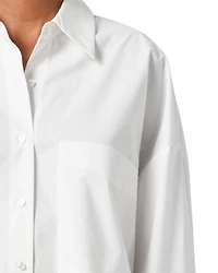 Naya Cropped Poplin Shirt