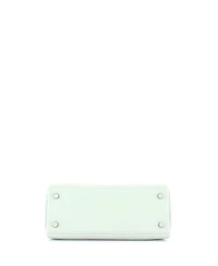 Kelly 25 Handbag Grey Clemence with Palladium Hardware
