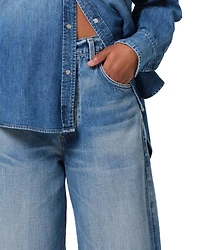 Ayla High Rise Baggy Wide Leg Jeans Solano